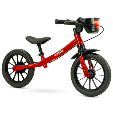 Bicicleta de Equilibrio Caloi Infantil Balance Bike Vermelha